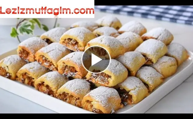 Bu Kurabiyeler Ağızda Eriyor ️ Tek Tek Uğraşmak Yok Şekil Vermek Yok Böyle Bir Lezzet De Yok