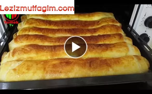 Çok Lezzetli Vitamin Deposu Pırasalı Bol Sebzeli Börek Bir Yiyen Birdaha Istiyor. Yemek Tv.