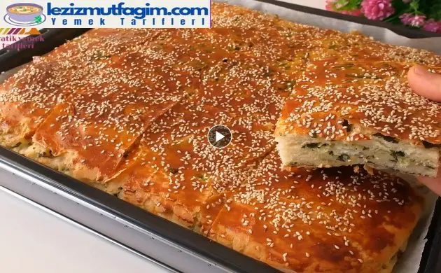 Lezzetli Ve Kolay Kahvaltılık Ispanaklı Börek Tarifi