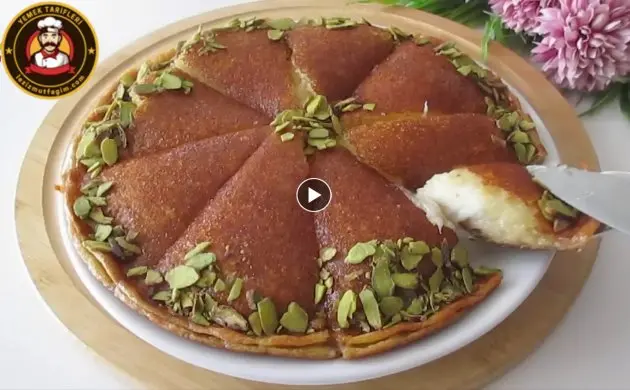 O Kadar Lezzetli Oldu Ki ️ Daha Güzelini Yemedim ️ Peynirli Taş Kadayıf Tatlı Tarifi