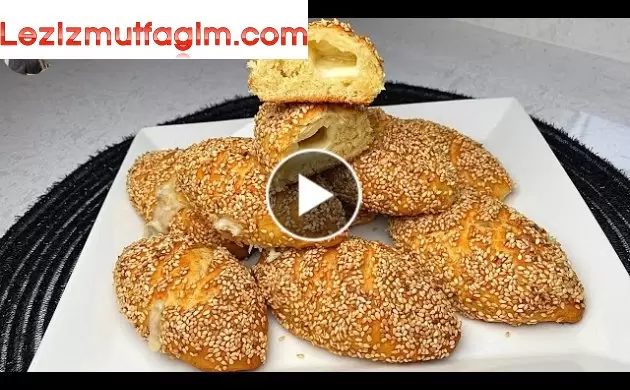 Kahvaltıya 10 Dakikada Simit Poğaça Pastane Lezzetinde Yumuşacık Simit Poğaça