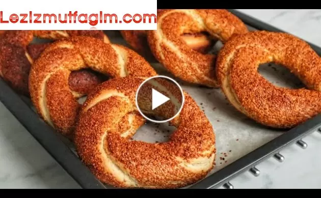 Orjinal Sokak Simidi Yaptım Dışı Çıtır Çıtır Içi Yumuşacık Simit Tarifi ️ Favoriniz Olacak