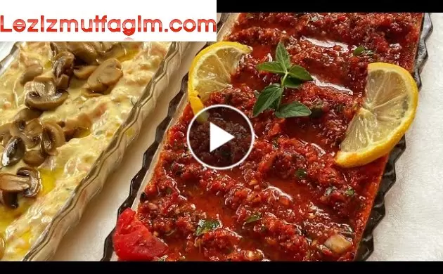 Restoranların Sır Gibi Sakladığı Ezme Salata Tarif-Secret Of Restaurants Salad Recıpe-Tadımıztuzumuz