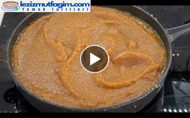 Şerbeti Önceden Hazırlamak Yok Kolay Irmik Helvası #Keşfet