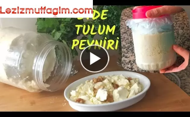 Evde Orijinal Tulum Peyniri Tarifi (Tulum Peyniri Nasıl Yapılır?)