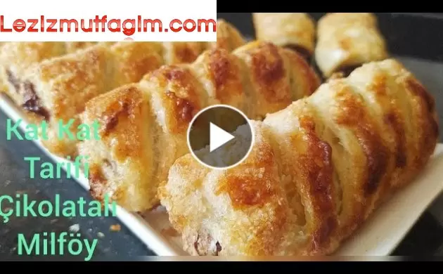 Kat Kat Tarifi Sadece 4 Malzemeyle Dışı Çıtır Içi Yumuşacık Çikolatalı Milföy Nasıl Yapılır?