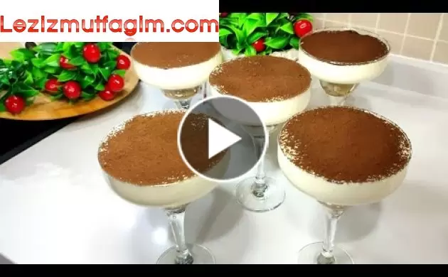 Ipeksi Kıvamı Ile Kupta Tiramisu Tarifi