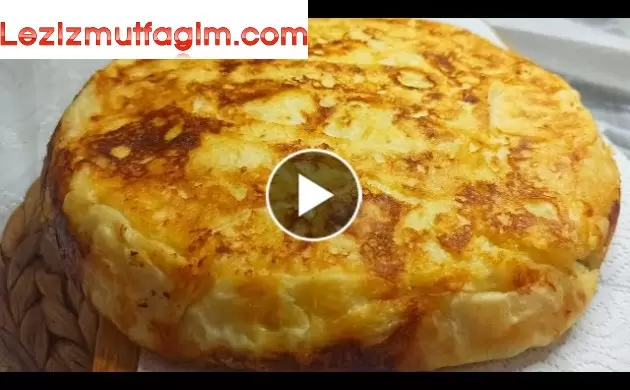 Tavada Kolay Börek Tarifi,Yiyenlerin Su Böreği Sandığı Fırınsız Sırrı Sosunda Saklı Tavaböreği