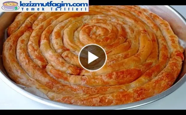 O Kadar Kolay Ki Herkes Yapabilir Sadece Un, Su, Tuz Ile Çıtır Çıtır El Açması Kolay Börek Tarifi