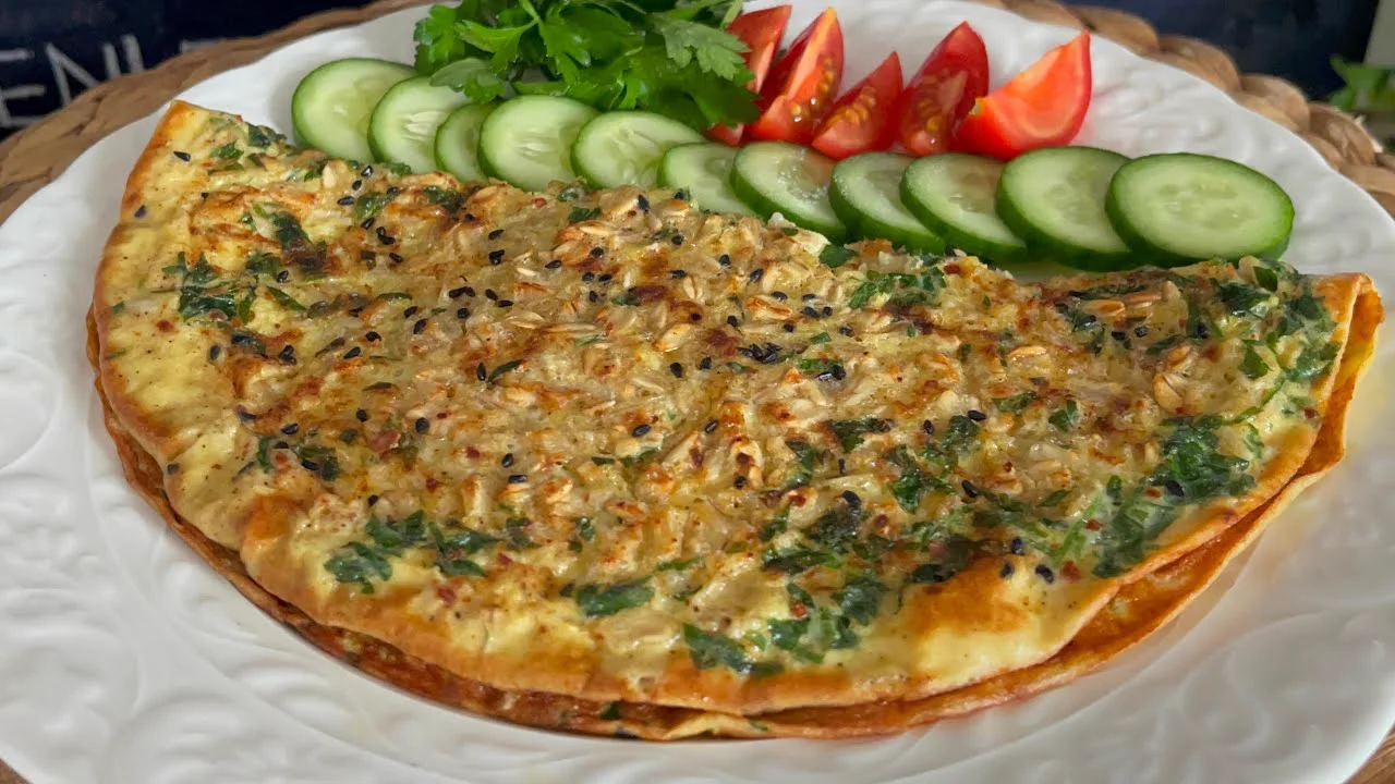 Uzun Süre Tok Tutan YULAFLI OMLET Tarifi Diyetlik Tarifler