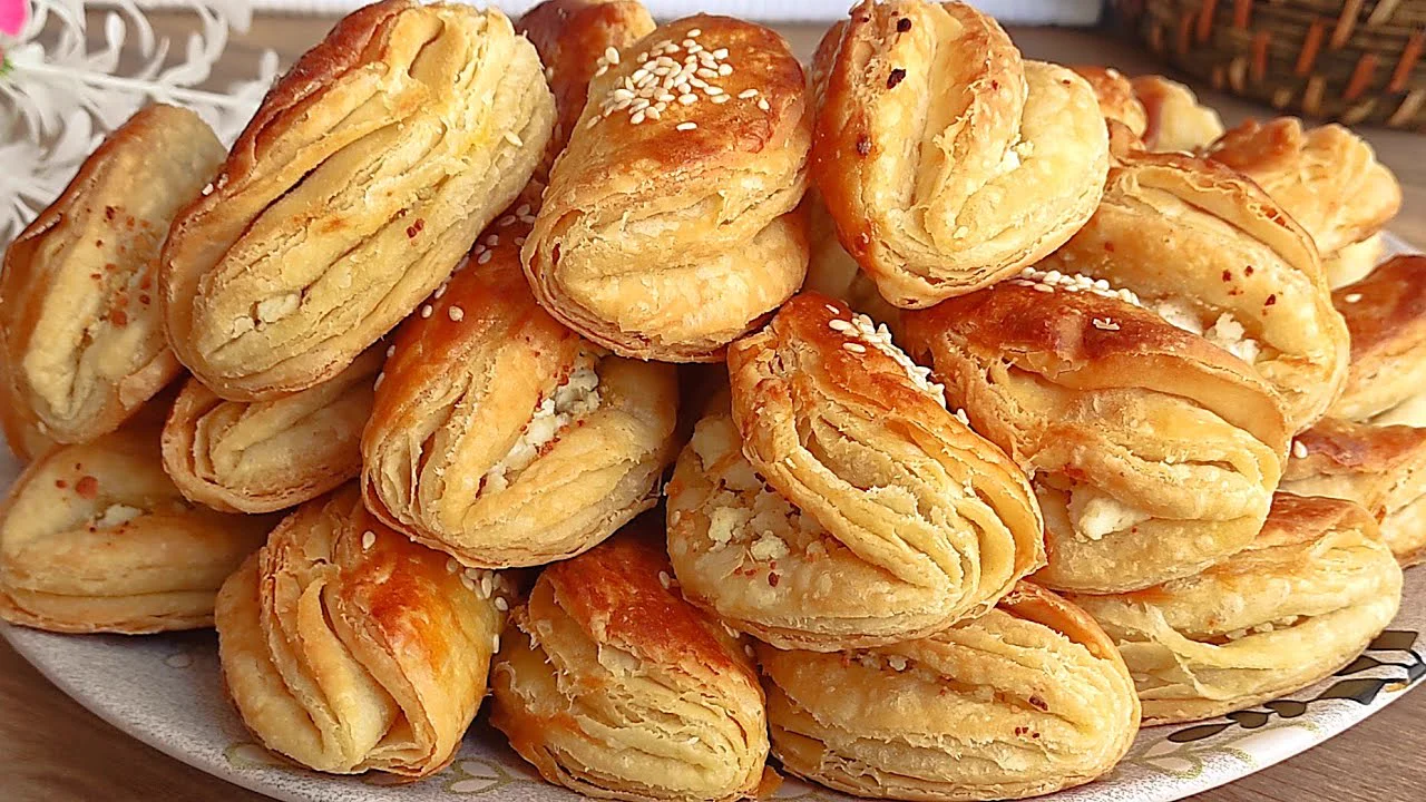 NASIL YAPILDIĞINA İNANAMAYACAKSINIZ BİR ŞİŞE MADEN SUYU İLE MİLFÖY TADINDA BÖREK TARİFİ