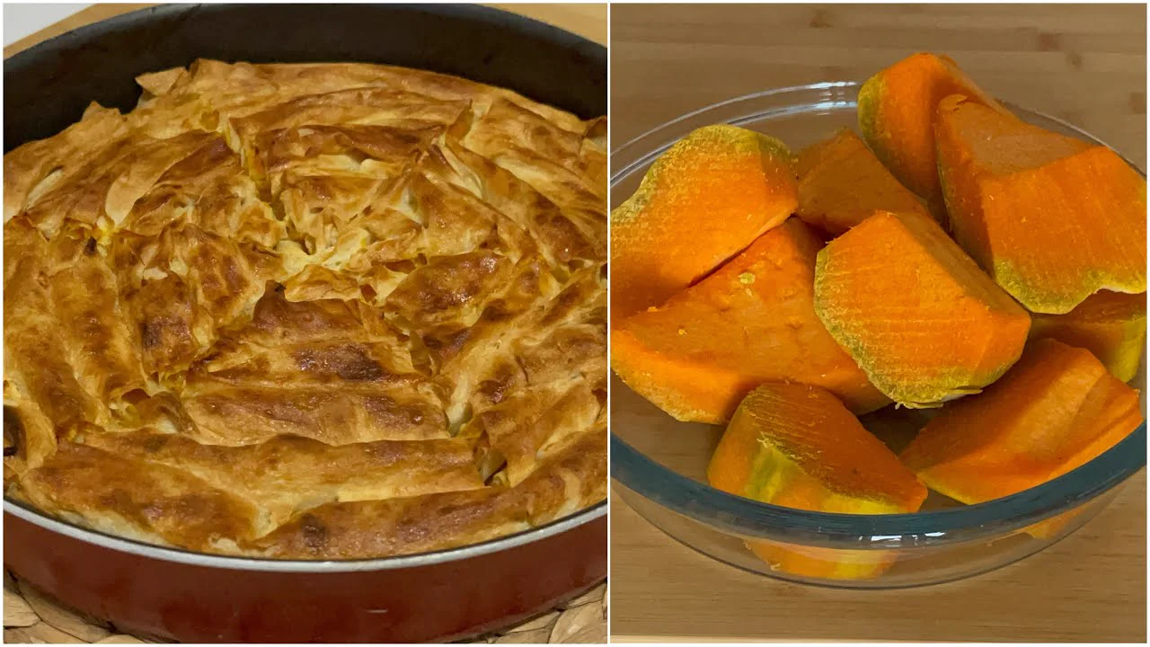 Balkabaklı Nefis Bir Börek Tarifi El Açması Lezzetinde Göçmen Böreği