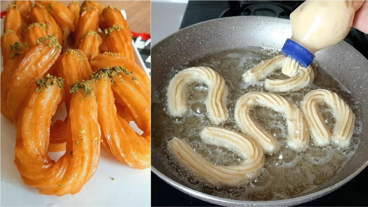 Çıtır Çıtır Halka Tatlısı Pratik Dökme Yöntemi ve tüm püf noktalarıyla Şerbetli Tatlı Tarifleri
