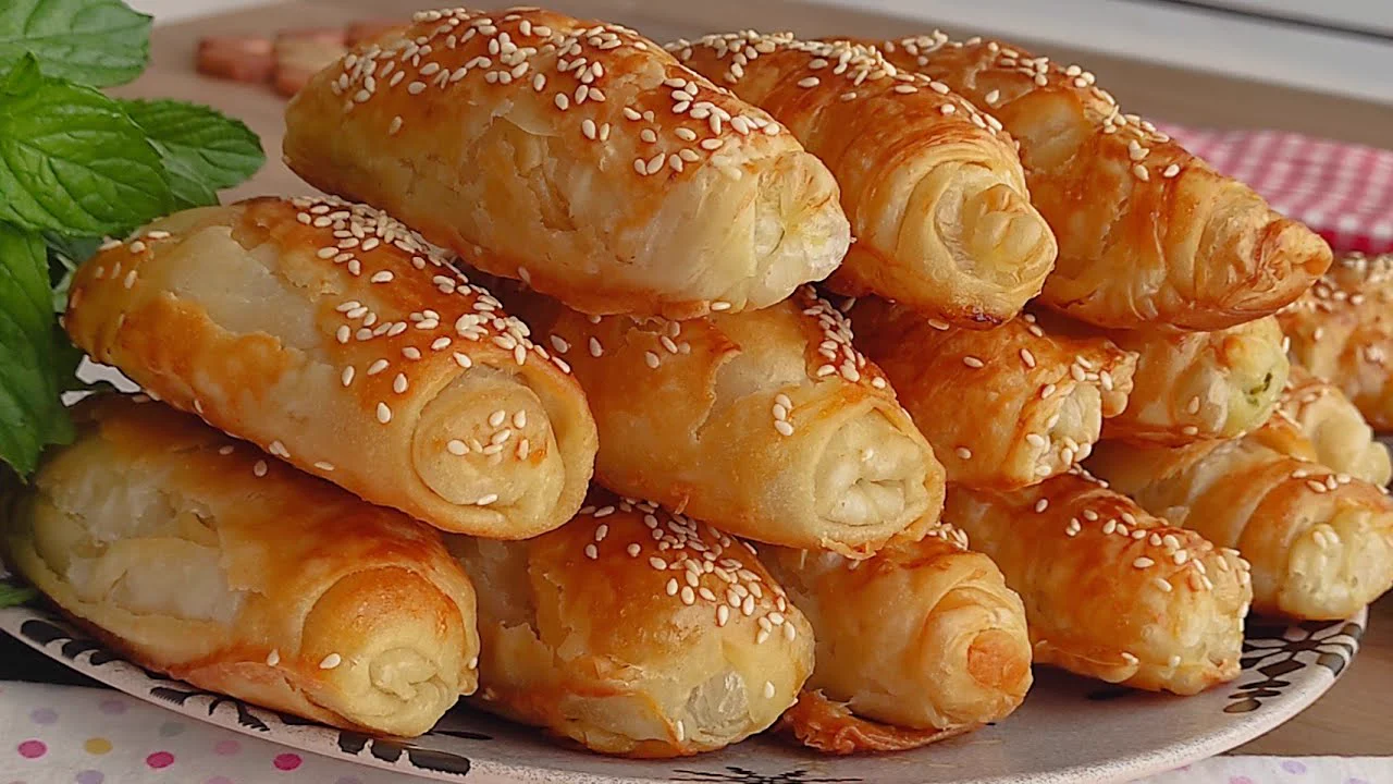 O Kadar KOLAY Kİ Neden Daha Önceden Yapmadım Sadece Un, Su, Tuz ile ÇITIR Çıtır BÖREK TARİFİ