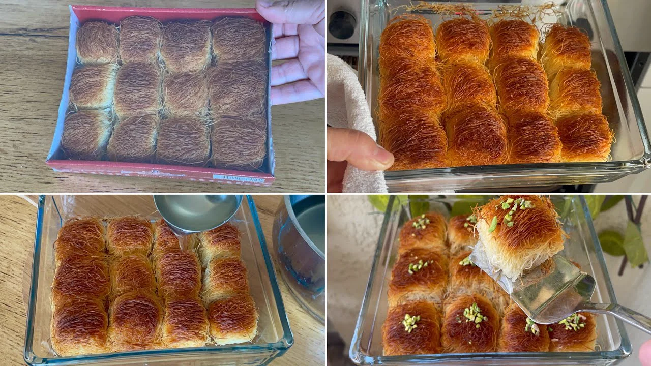 Hazır KADAYIFI Bu Yöntemle Yapın ASLA Hamur Olmaz