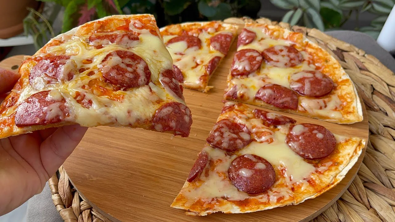 Bu Pizzayı LAVAŞTAN Yaptığınıza Kimse İnanmayacak 10 Dk da LAVAŞ PİZZA tarifi