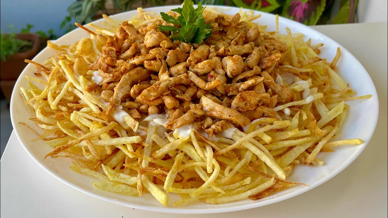 Tadına Doyulmayan TAVUKLU ÇÖKERTME KEBABI Nasıl Yapılır